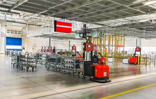 某汽车厂——汽车焊装车间 · 物料AGV配送项目